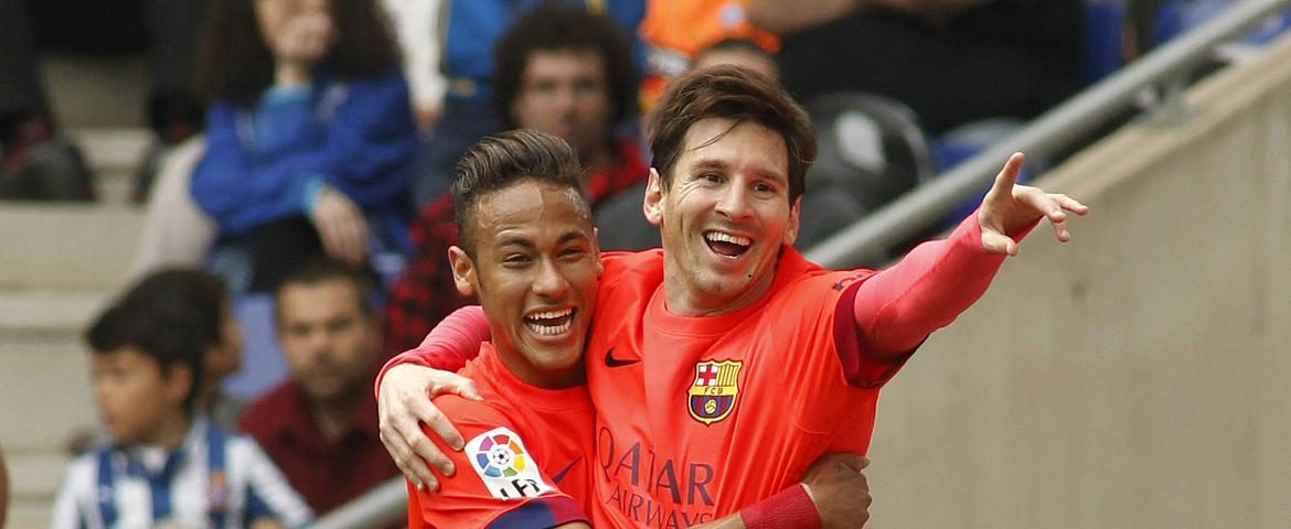 Lionel Messi et Neymar