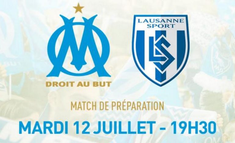 Match amical : suivez OM – Lausanne via le streaming foot en direct