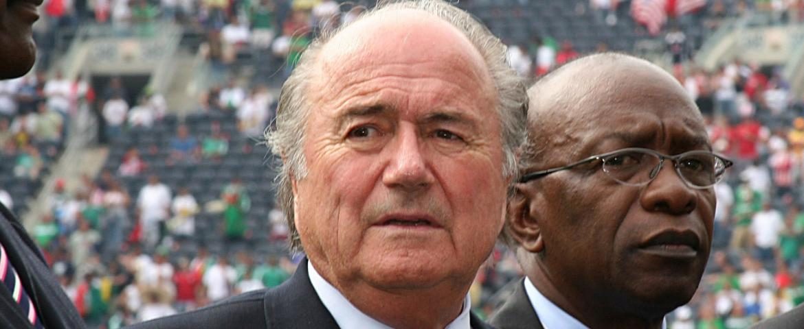 Sepp Blatter et Jack Warner